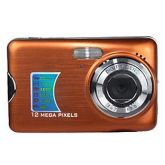 Câmera Digital Detecção do Rosto 12MP LCD, Zoom 8X