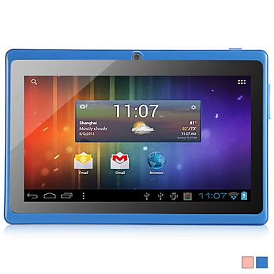 Tablet Android 7" Touchscreen 8Gb, WIFI, Câmara Dupla
