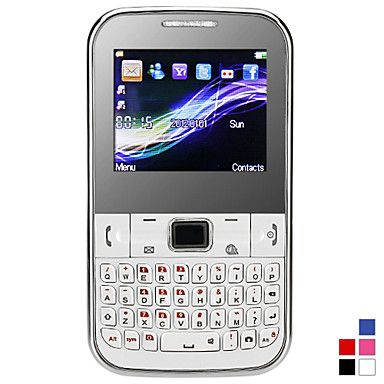 Celular Qwerty 2" (Câmera, JAVA, TV, FM, Quadband)